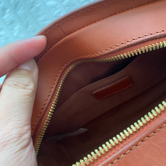 APC Demi Lune Bag in Reddish Brown - Picture 3 of 11